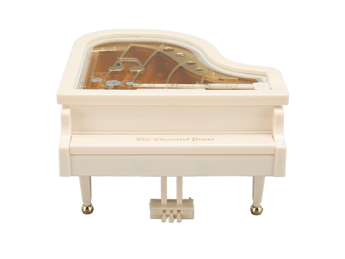 Caja De Música De Piano Pequeña Y Portátil, Regalo Elegante Para Bodas Y Aniversarios.