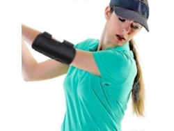 Dispositivo auxiliar para el entrenamiento del swing de golf con brazo y codo extendidos para el entrenamiento del swing. TAISHENGDA