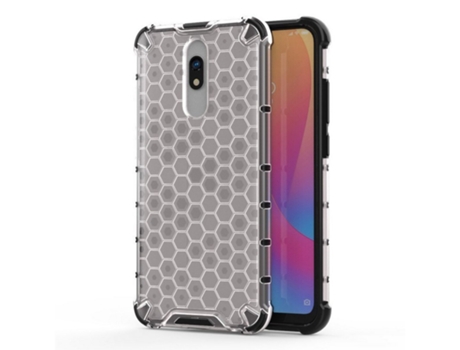 Carcasa Xiaomi Redmi 8 TUMUNDOSMARTPHONE Honeycomb Transparente