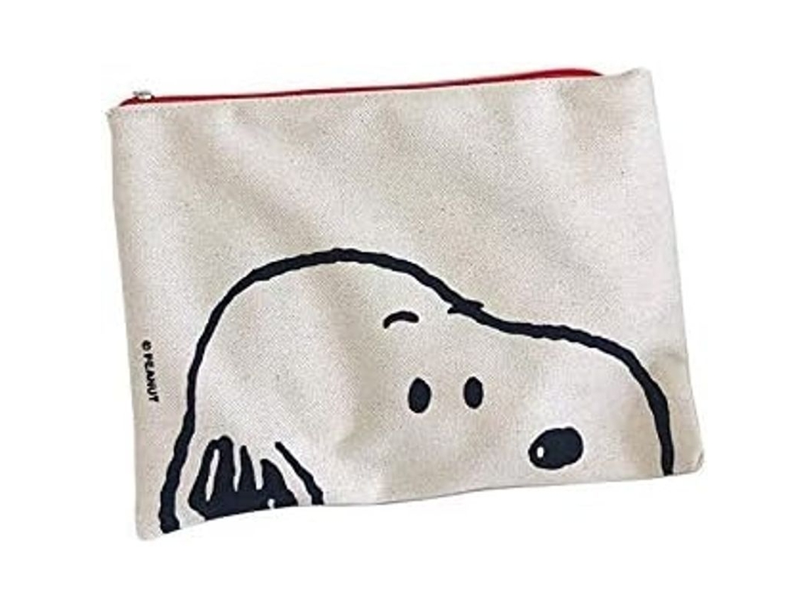 2026-estuche De Lápices Multifuncional De Algodón Con Gran Capacidad Para Maquillaje Y Viajes Diseño Único Snoopy