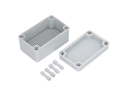 Yncm2026-caja De Unión Eléctrica Gris Con Placa De Montaje Ip67 Resistente Al Agua Y Choques Para Proyectos Eléctricos