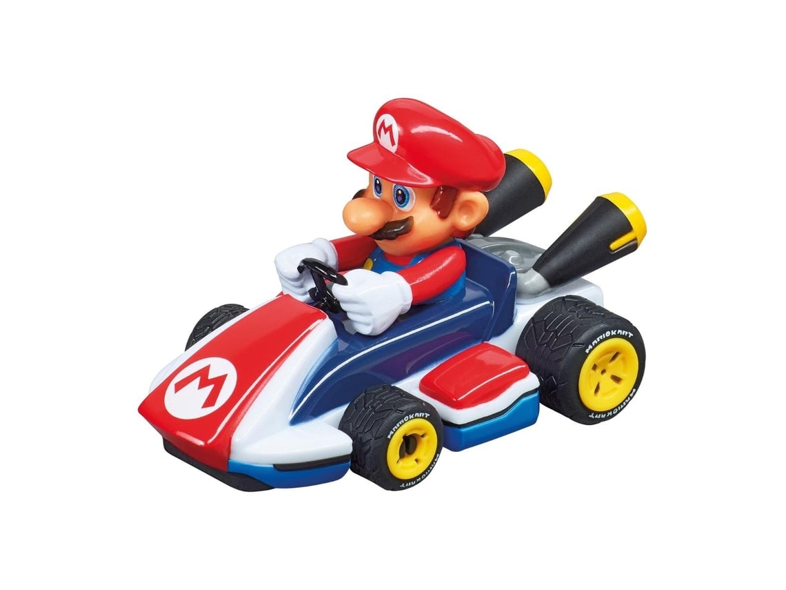 Coche Teledirigido CARRERA RC Mario Kart Mini RC: Mario (Edad Mínima: 6 Años - Hasta: 5 km/h)
