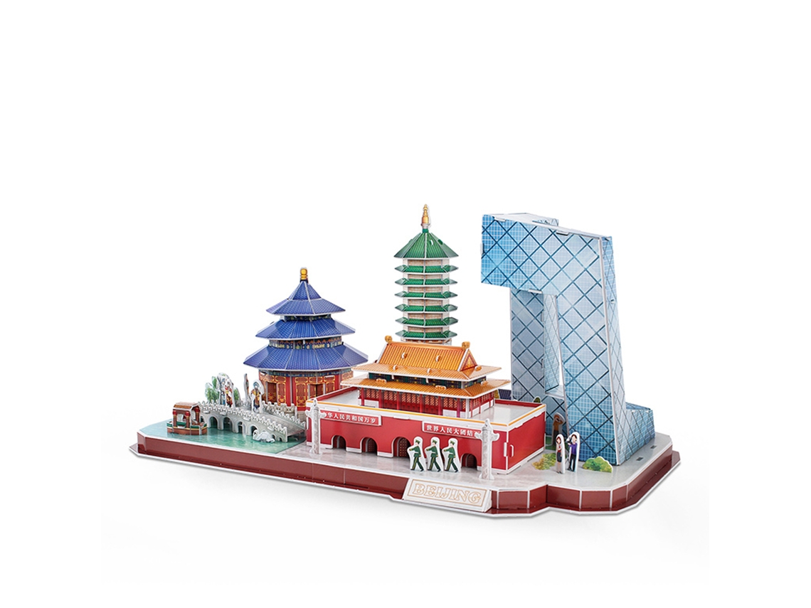 Rompecabezas 3d City Line Pekín 41x23x20cm.