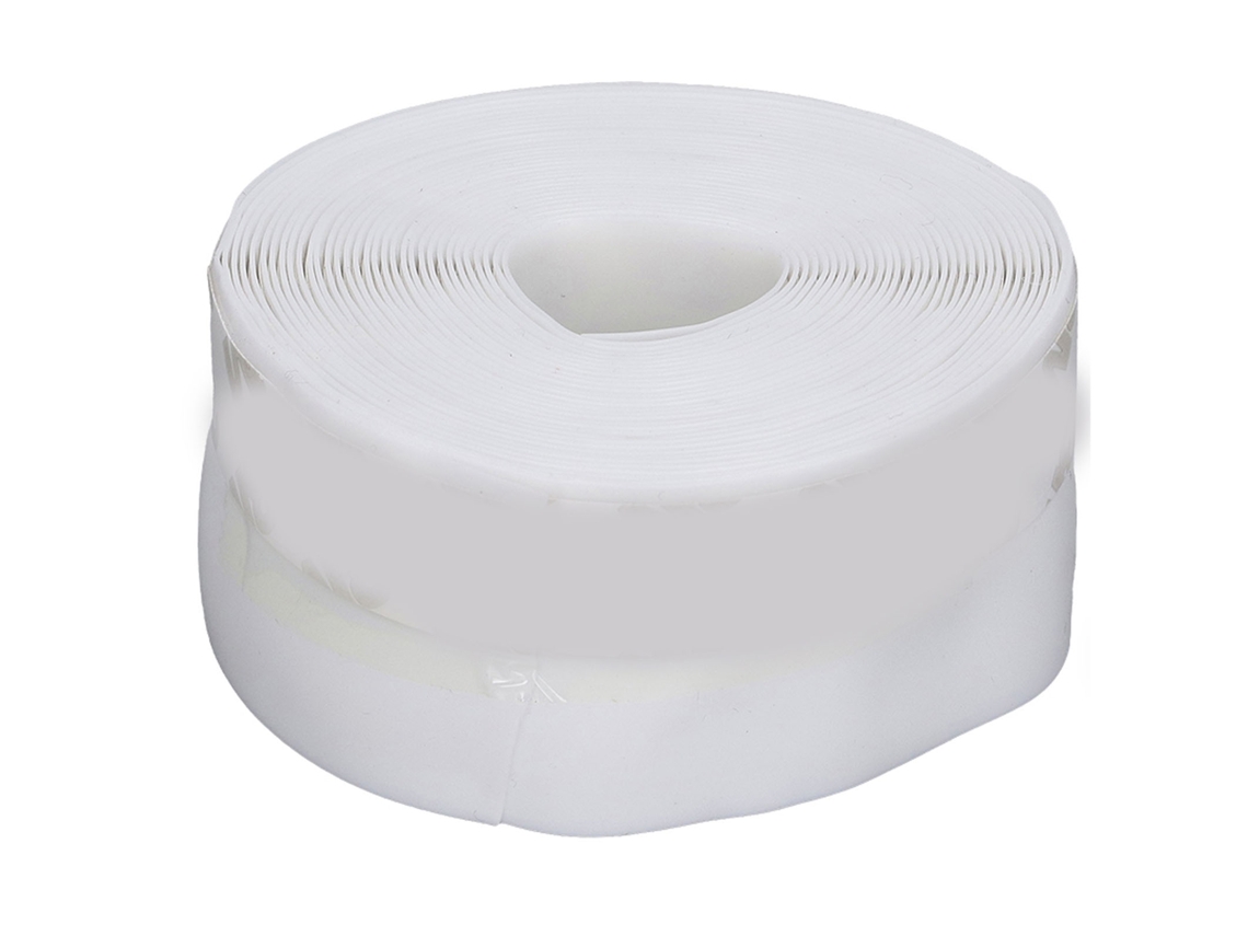Tira De Sellado De Silicona Autoadhesiva Para Puertas Y Ventanas, 5 M X 35 Mm, Blanca, Selladora Resistente Al Viento.