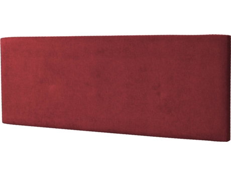 Cabecero DHOME Tapizado (Rojo - Tela - 105 x 5 x 50 cm)