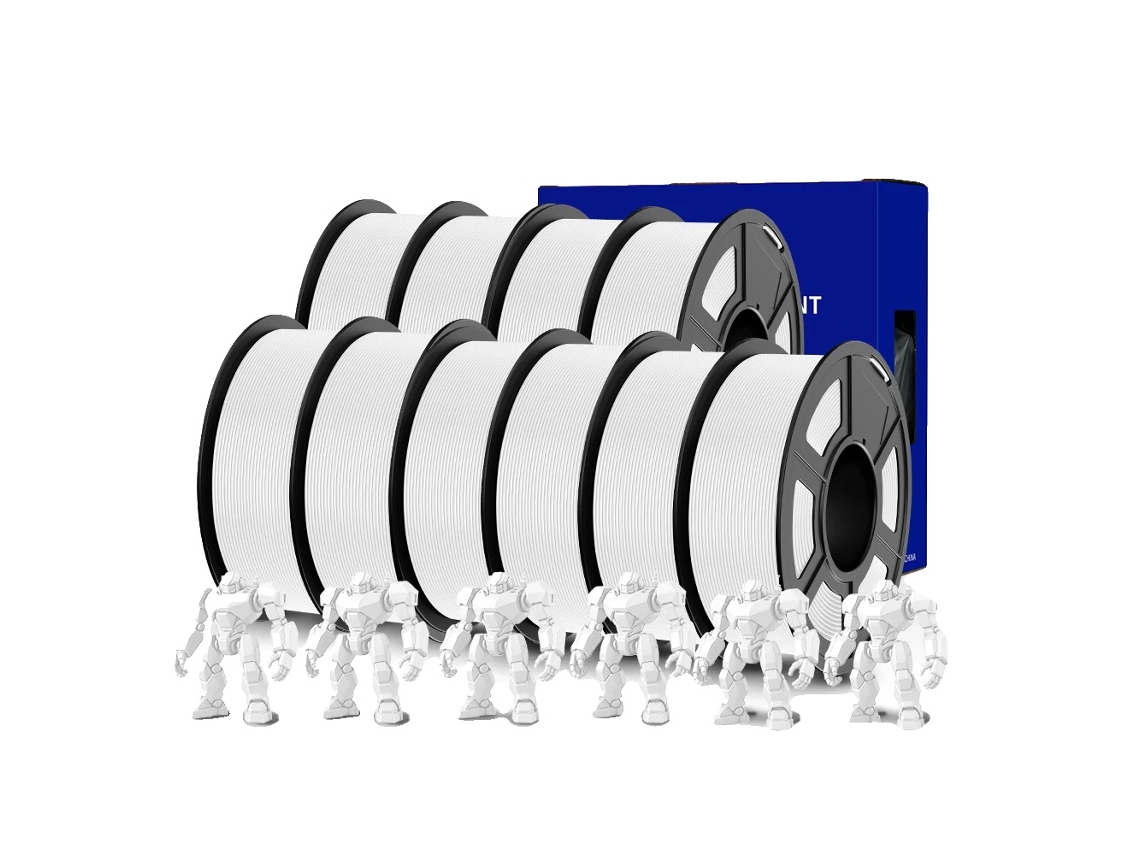 Filamento PLA de 1,75 mm de diámetro, material de impresión ecológico, 10% de peso OEM