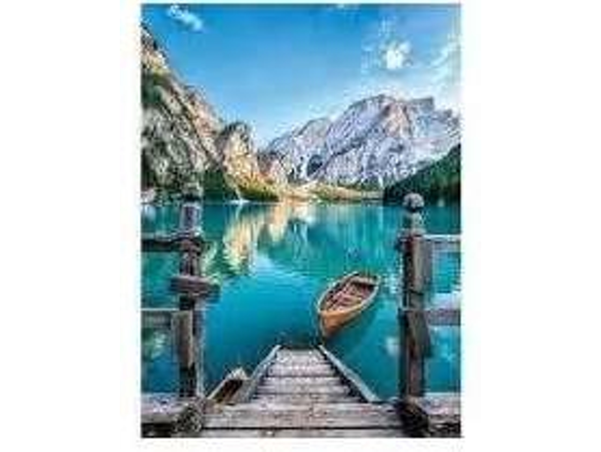 Puzzles CLEMENTONI 500 Braies Lake