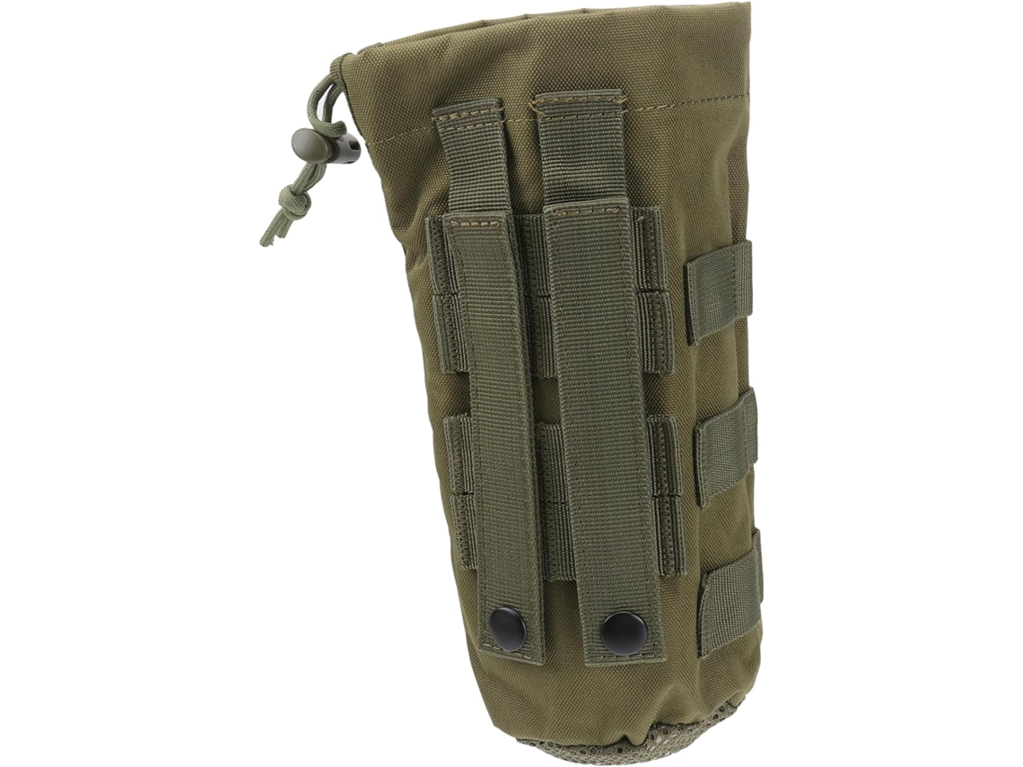 Bolsa Impermeable Para Botella Con Fondo De Malla, Cierre De Cordón, Trabillas Elásticas Para Cinturón Y Portátil.