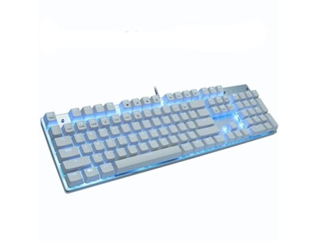 Teclado Gaming SLOWMOOSE 104 (Mecánico - Inglés - Blanco)