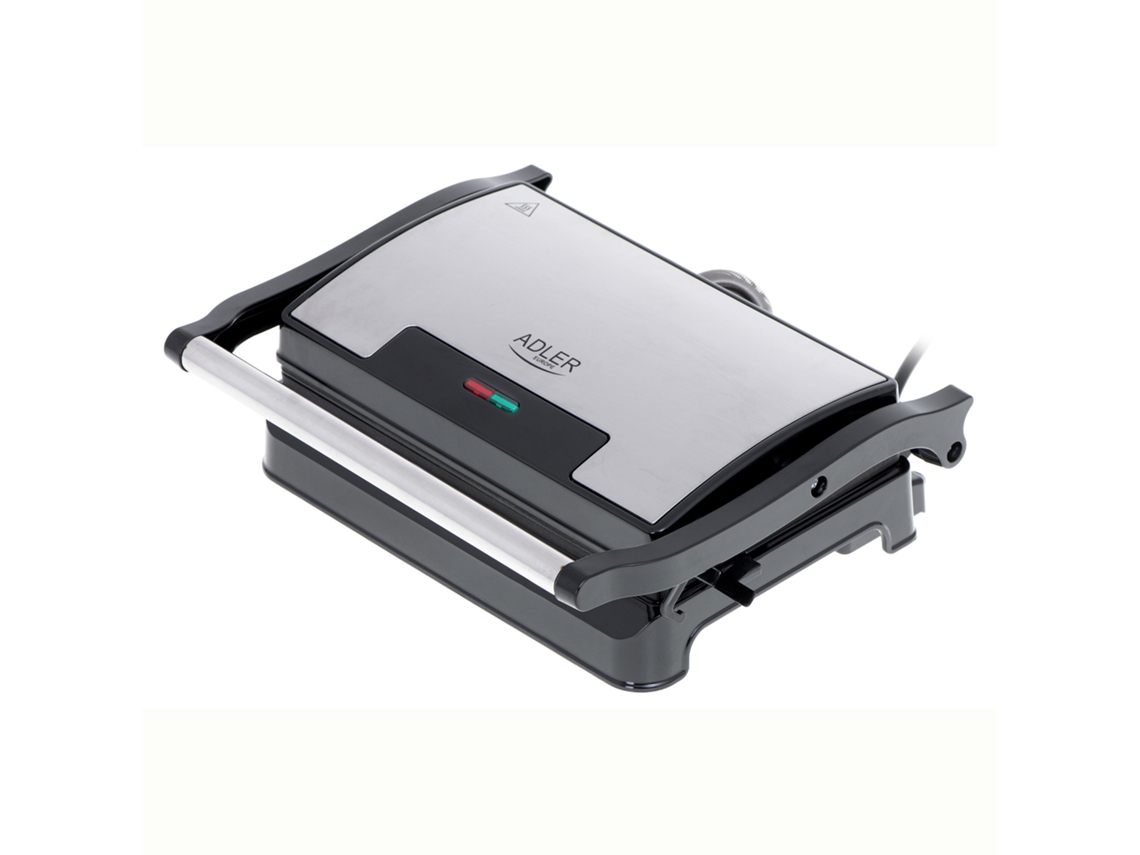 Contact Grill Parrilla Eléctrica con Tapa Altura Regulable Termostato ADLER AD3052