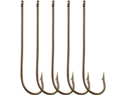 Juego Portátil De 10 Anzuelos Circulares Para Pesca Con Humedad, Anzuelo Espina Dorada, Acero Al Carbono, S...