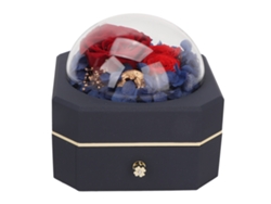 Joyero (Caja para guardar joyas con flores preservadas)