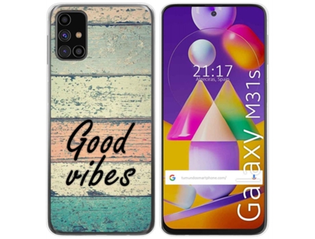Carcasa Samsung Galaxy M31s TUMUNDOSMARTPHONE Dibujos Multicolor