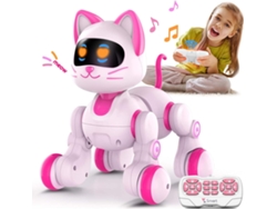 Robot inteligente recargable DIGITALLAB para gatos con control remoto