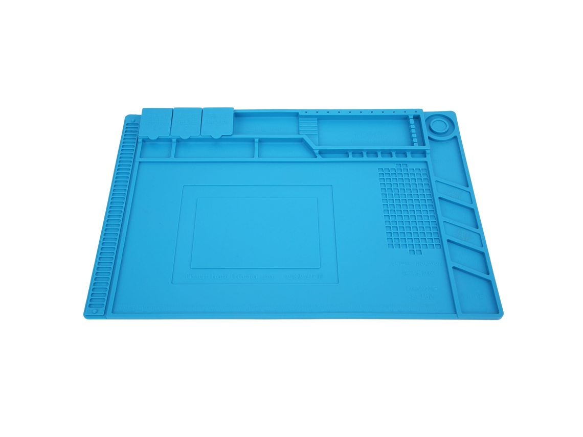 Manta térmica magnética de silicona resistente a la soldadura para trabajos de soldadura.