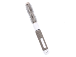 Pincel Redondo De Barbería Para Peinado Profesional Comb Resistente A Altas Temperaturas Cerámica Hierro 19mm