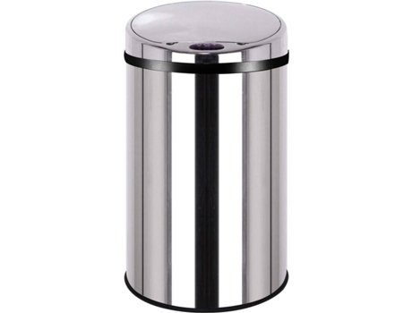 Cubo de Basura KITCHEN MOVE (Gris - Acero - 30 L)