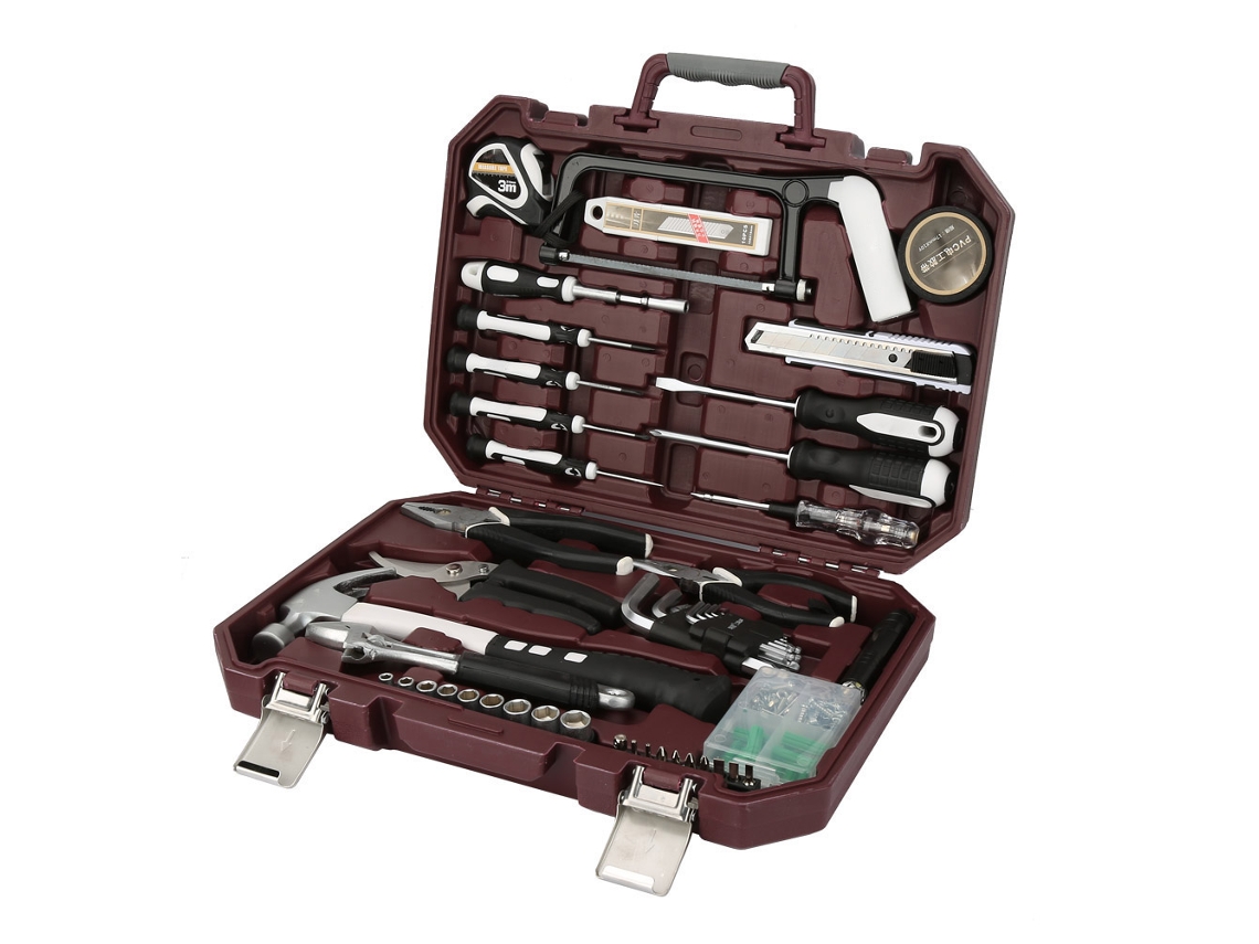 Kit de herramientas para el hogar (reparaciones de bricolaje y mantenimiento diario)