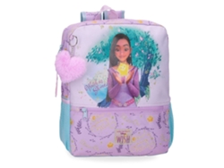 DISNEY Mochila Escolar Poliéster Watch Us Shine Rosa