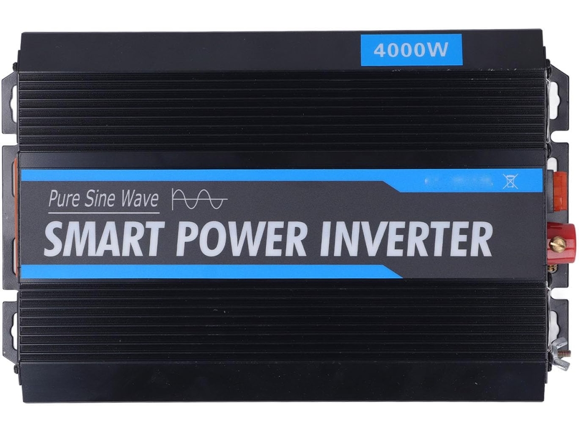 Inversor De Onda Sinusoidal Pura De 4000 W En Aleación De Aluminio Duradera Para