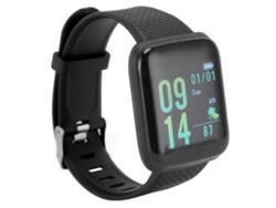 Relógio Smart Fitness Tracker Monitor De Sono Contador De Calorias Ip65 Impermeável Para Homens E Mulheres Preto