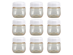 9 Biberones De Boca Ancha De 90 Ml Para Almacenar Leche Materna, Compatibles Con Extractores Eléctricos Y A Prueba De Fugas.