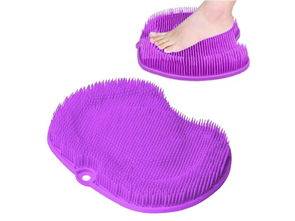 Cepillo Para Pies Para Baño Con Masaje Y Ventosas Antideslizantes, Esterilla De Acupresión Para Mejorar La Circulación.