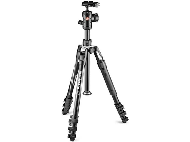Manfrotto Befree 2n1 tripode digitales cámaras de 3 patas negro plata 9 kg cierre fliplock 14 monopie 2 en 1 aluminio kit viaje