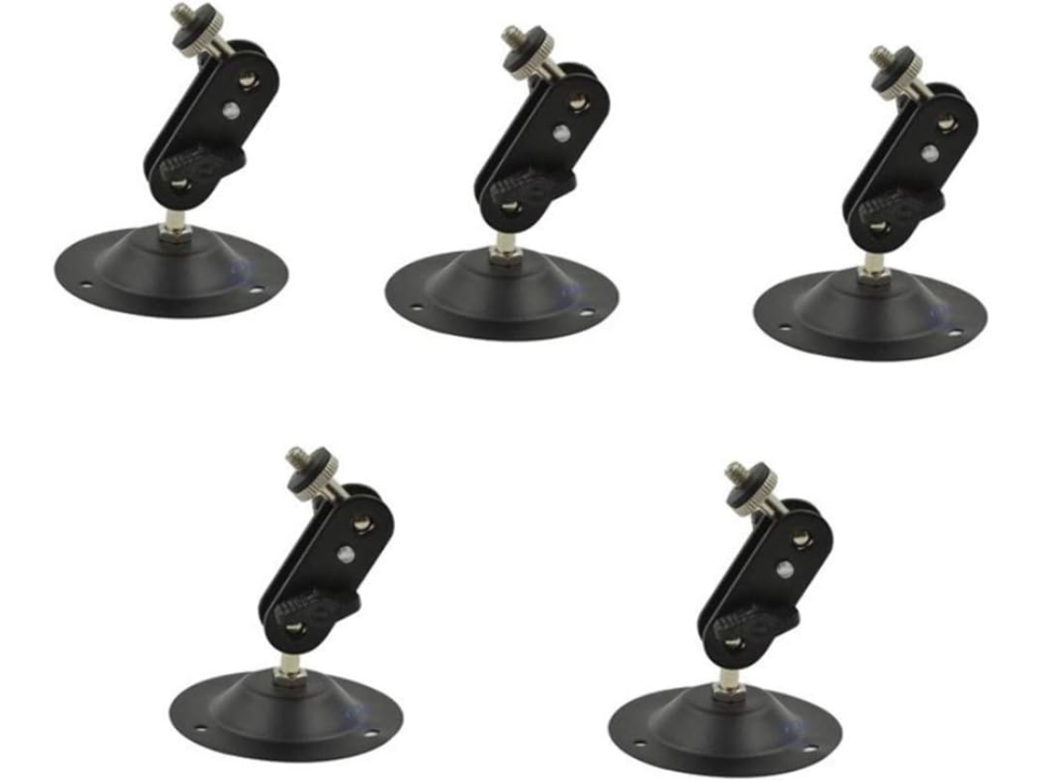 Soporte De Pared Para Cámara, Monitor Y Altavoces, Para Uso Interior Y Exterior, 5 Piezas.