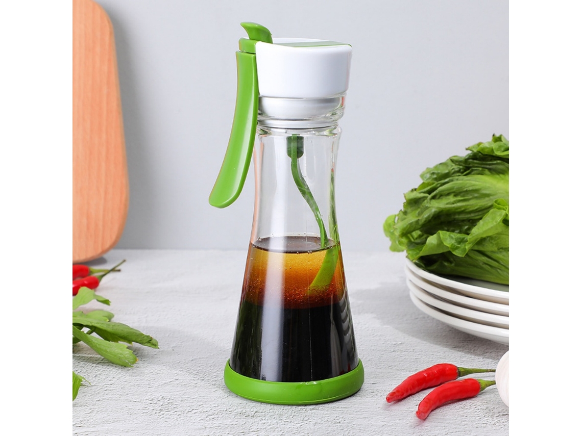 VYLARA Garrafa De Água Elegante, Plástico Acrílico De Grau Alimentício, Livre De Bpa, Design Moderno E Transparente, Função De Mistura Via Alça De Bomba, Ide