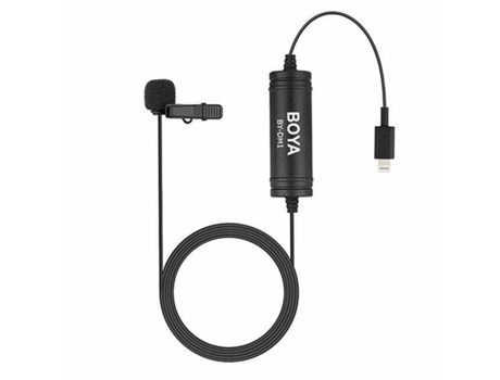 Micrófono lavalier digital BOYA Lavalier para iPhone, iPad, iPod Touch (BY-DM1)