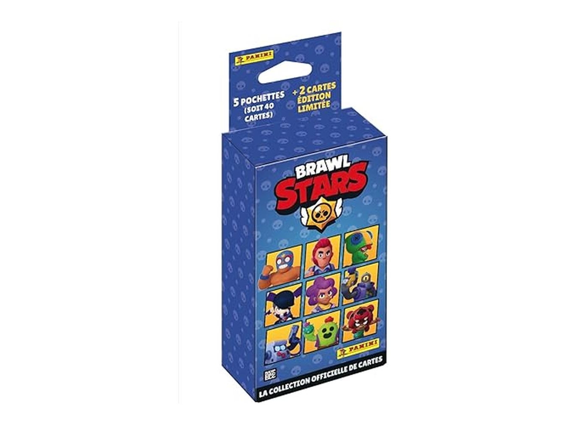 Blister Brawl Stars Tarjetas Panini 5 Fundas 2 Limitadas Coleccionables 25392 P25panini