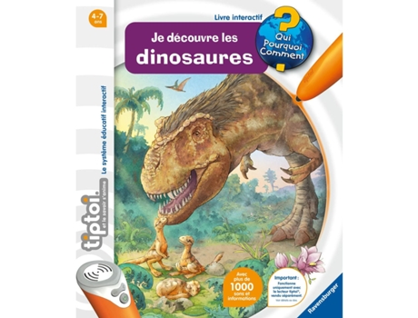 Juego Educativo RAVENSBURGER Je decóuvre les dinosaurs (1 Pieza)