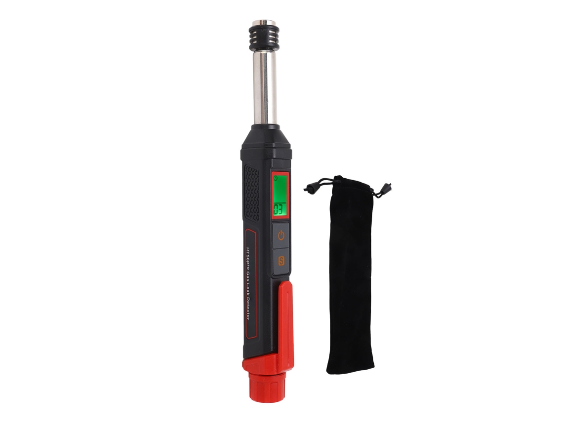Detector De Fugas De Gas Portátil Con Pantalla Lcd Y Alarma Visual Y Auditiva