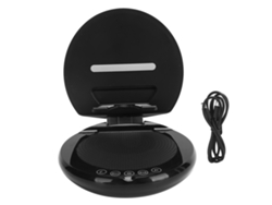 Soporte Para Teléfono Con Altavoz Estéreo Inalámbrico Portátil Bluetooth 5.0 - Negro