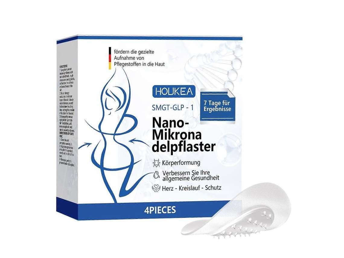 Parche De Microagujas Nano Para La Pérdida De Peso, Ultrafino, Indoloro, 4 Unidades Para Hombres Y Mujeres.