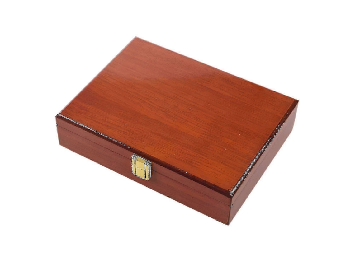 Vitrina vintage de madera para joyas, anillos y pendientes. Hengjian