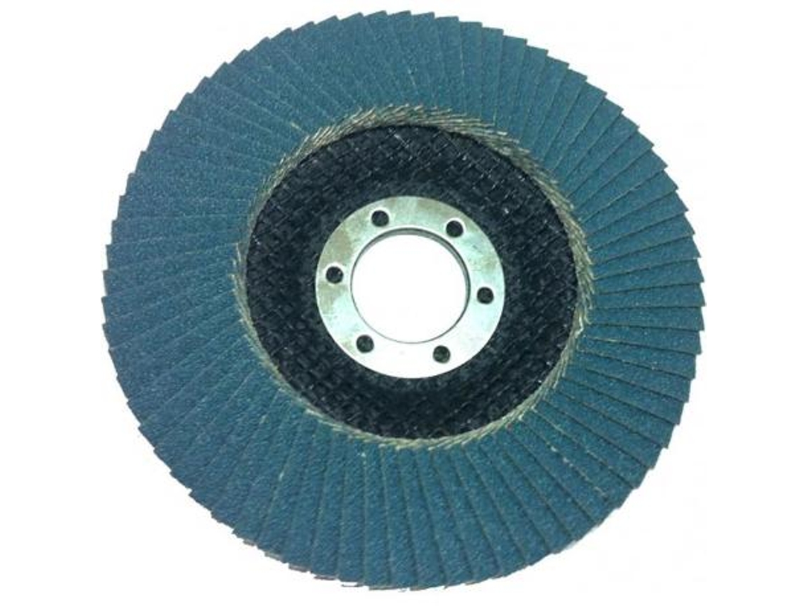 Disco laminas conico zr taf 115mm g.120 apto para inoxidable