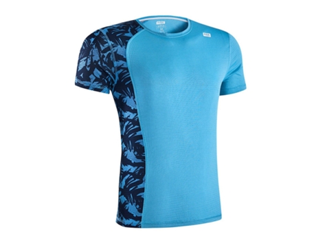 Camiseta de Hombre para Running 42K RUNNING Lotus Azul (2XL)