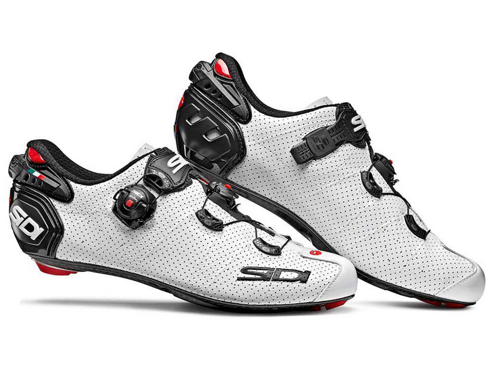 Zapatillas para Hombre SIDI Carretera Wire 2 Carbono Blanco para Ciclismo (EU 39)