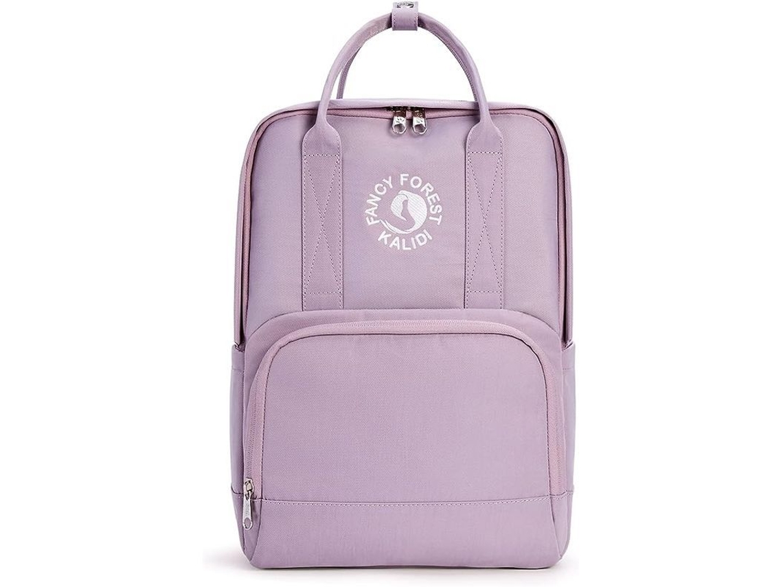 Mochila Grande Impermeable Para Portátil 15.6 Pulgadas Linjou Ligera Casual Viaje (morado)