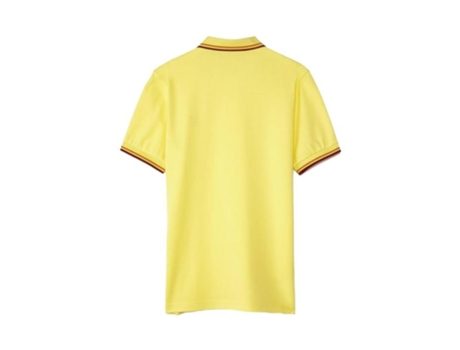 Polo de Hombre FRED PERRY Franaj Roja Corta Malla Amarillo (S)