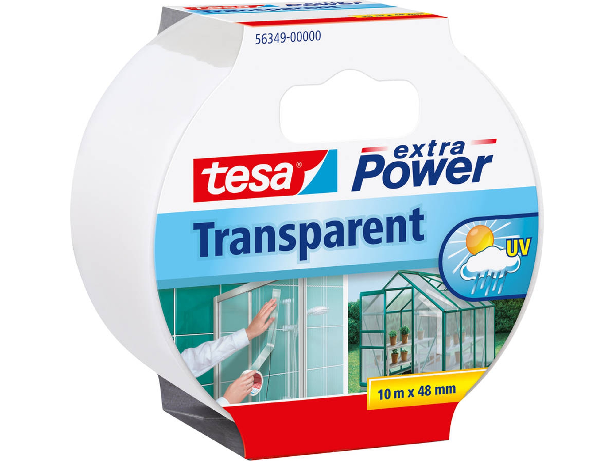Cinta Adhesiva TESA Extra Power (Transparente 10 m) Worten.es