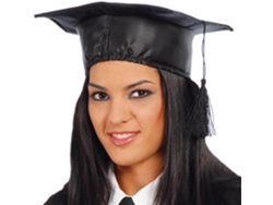 Sombrero DISFRAZZES Graduado O Licenciado De Tela (Talla: Talla Universal)