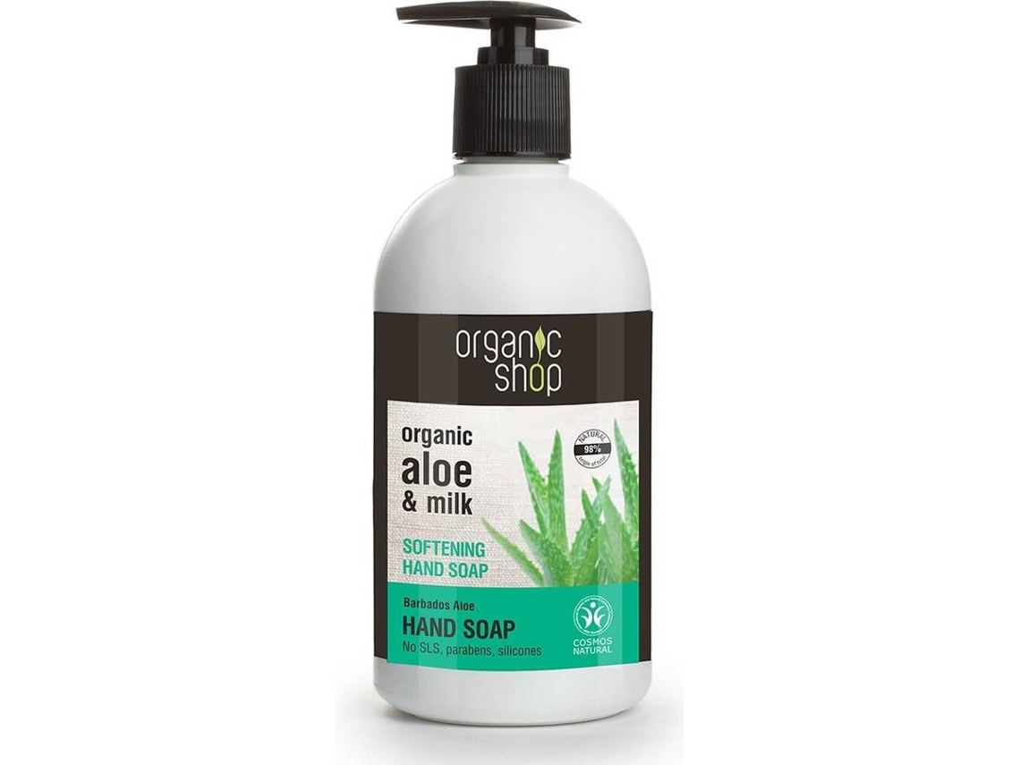 Jabón ORGANIC SHOP Aloe (500 ml)