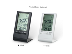 Mini Termómetro Higrómetro Digital De Interior Con Pantalla Lcd, Pronóstico Del Tiempo Y Alarma.