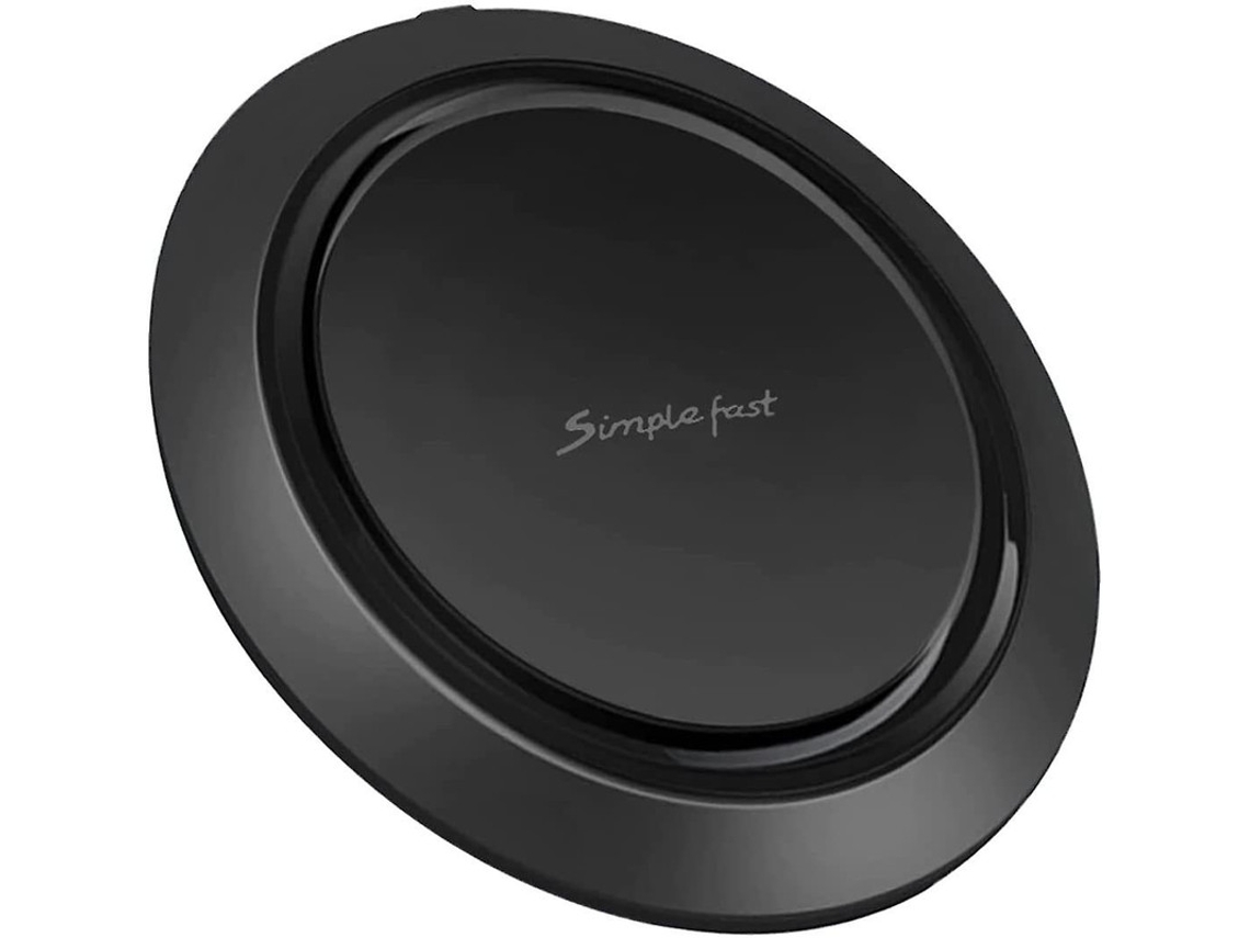 Cargador Sem Fio Almofada Fast Para Apple, Samsung Yizhood Seda Negro