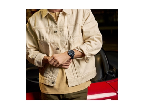Reloj para hombres EDIFICE Classic Classic Solar Powered Chronograph Nighttime Drive Series