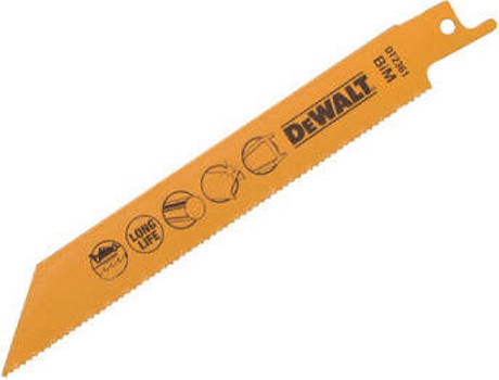 Láminas de Sierra Sabre DEWALT POWER-TOOLS 152mm x 1.8mm