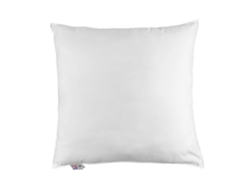 Almohada De Dormir Homescapes Duck Feather Euro Continental Algodón Blanco (80x80cm)